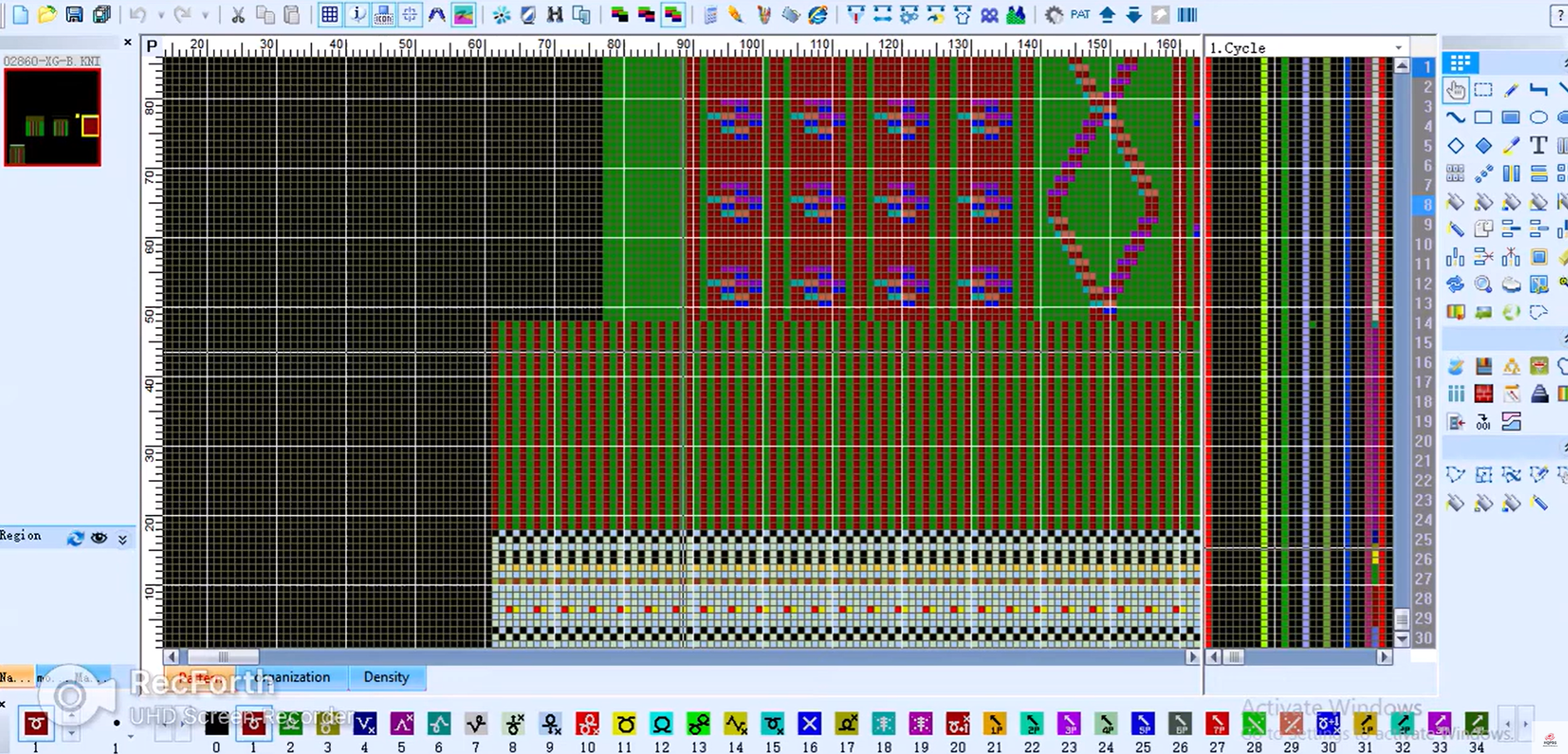 Conception textile